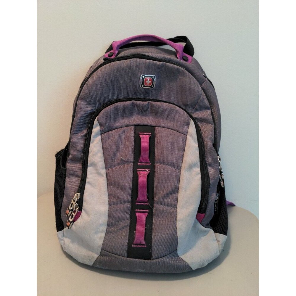SwissGear Purple/Grey Laptop Backpack Bag